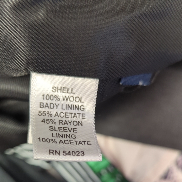 19930 Men's Banana Republic Modern Wool Blazer Gray size 38R preppy Business - Picture 8 of 10